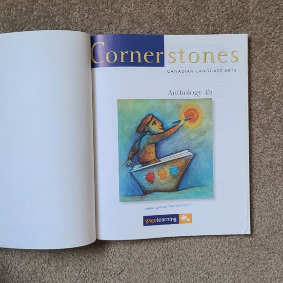 4/$25 Cornerstones Student Anthology Book B, Grade 4 - Gage Learning - Paperback - Picture 2 of 6